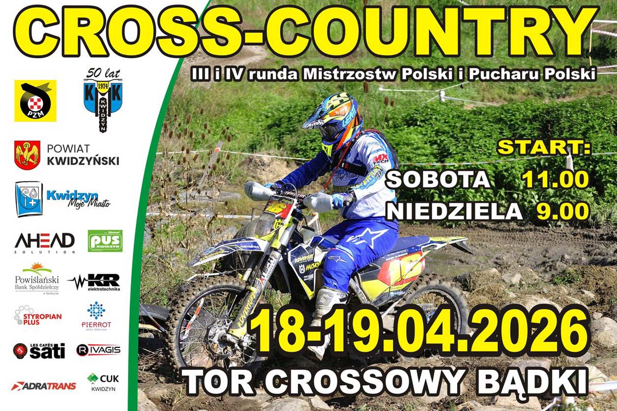III, IV Runda MP i PP Cross Country - Kwidzyński Klub Motorowy